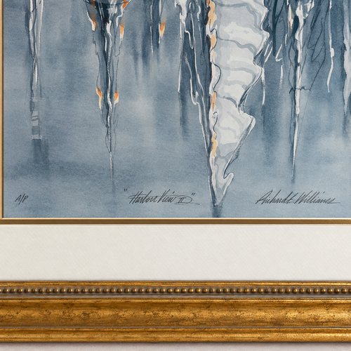 Richard E. Williams — Harbour View II — Signed Artist’s Proof