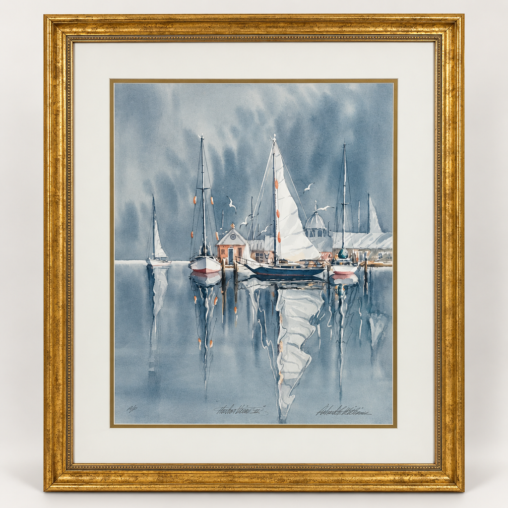 Richard E. Williams — Harbour View II — Signed Artist’s Proof
