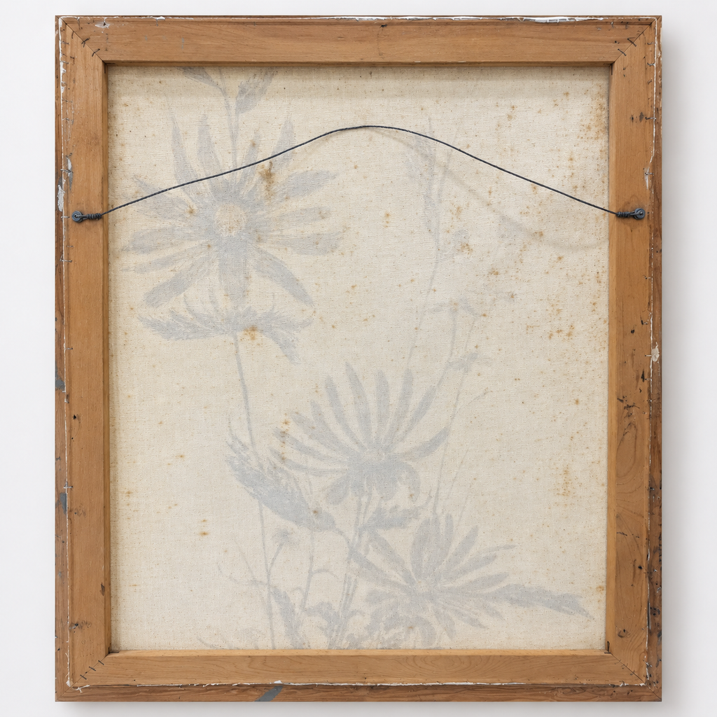 Paul Richards — Wild Daisies — Signed Original Floral Painting on Canvas
